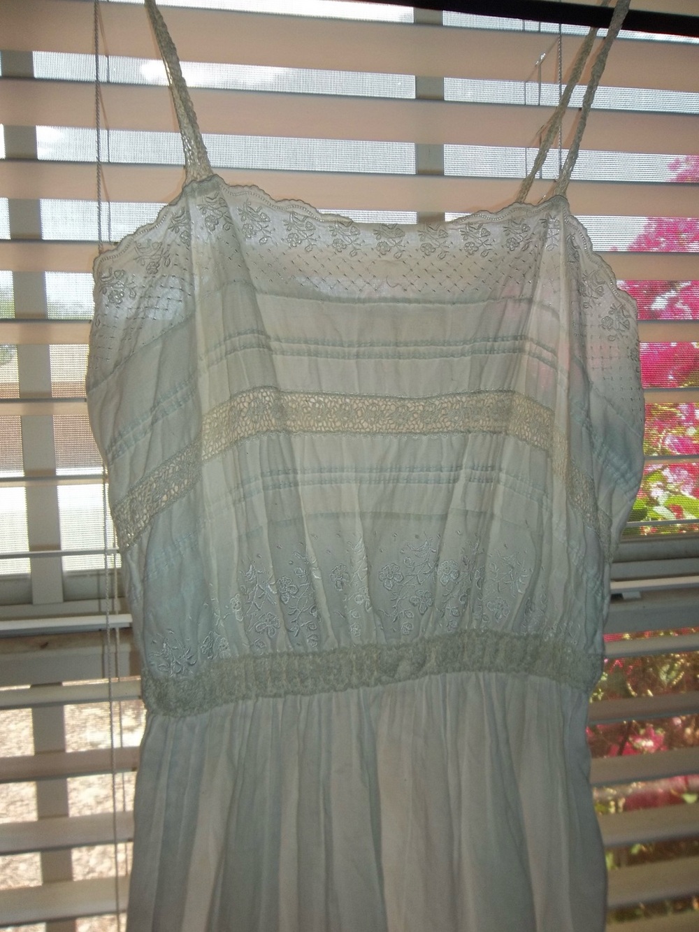 Miss Dior vintage white 100% cotton dress